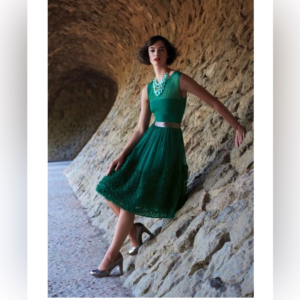 Anthropologie Tiny Silk Dress